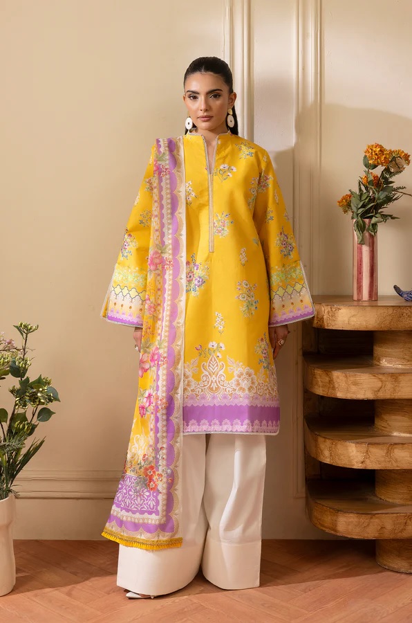 Nissa Exclusive Summer Prints # 01 - 3 pcs unstitch Suit